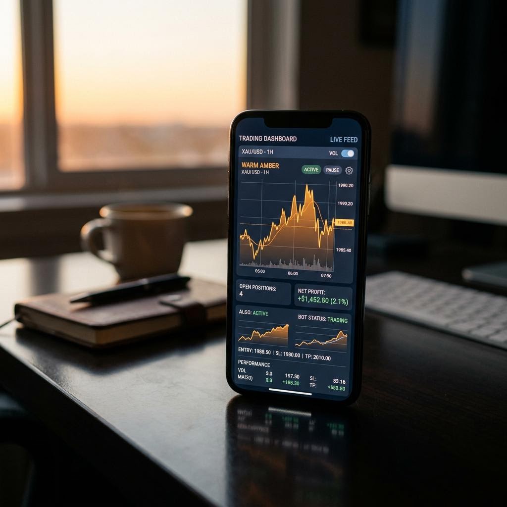 Floreiheid dashboard op een smartphone scherm